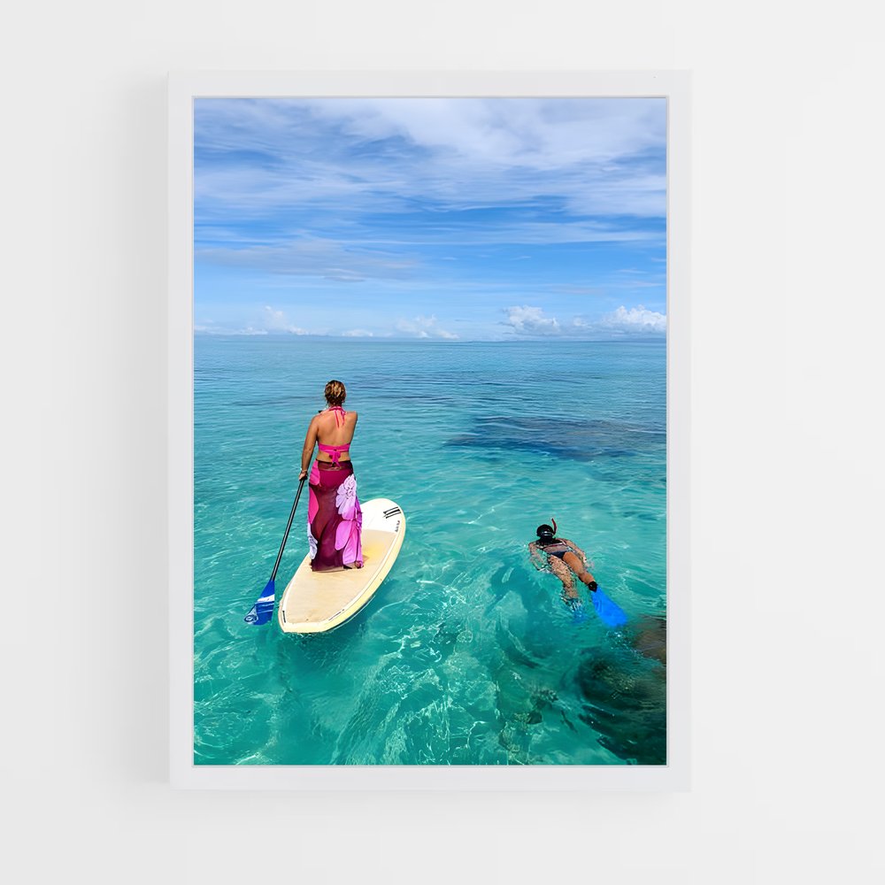 Poster Aventure Marine – affiche Plongée sous-marine (vue 3)